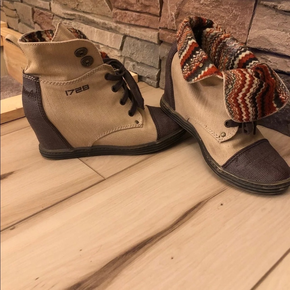 Blowfish Booties W/ Hidden Wedge